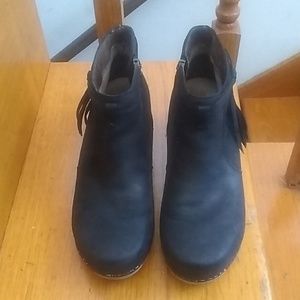 Dansko Markie Ankle Boots Size 7.5-8 (Black)